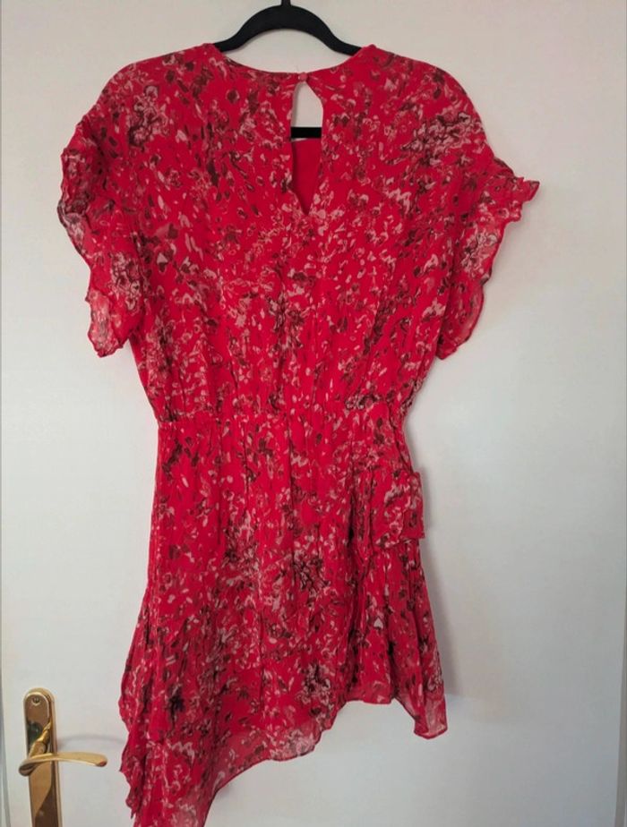 Robe a volants imprimé floral Iro - photo numéro 5