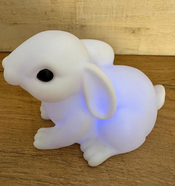 Veilleuse lapin à pile - photo numéro 3