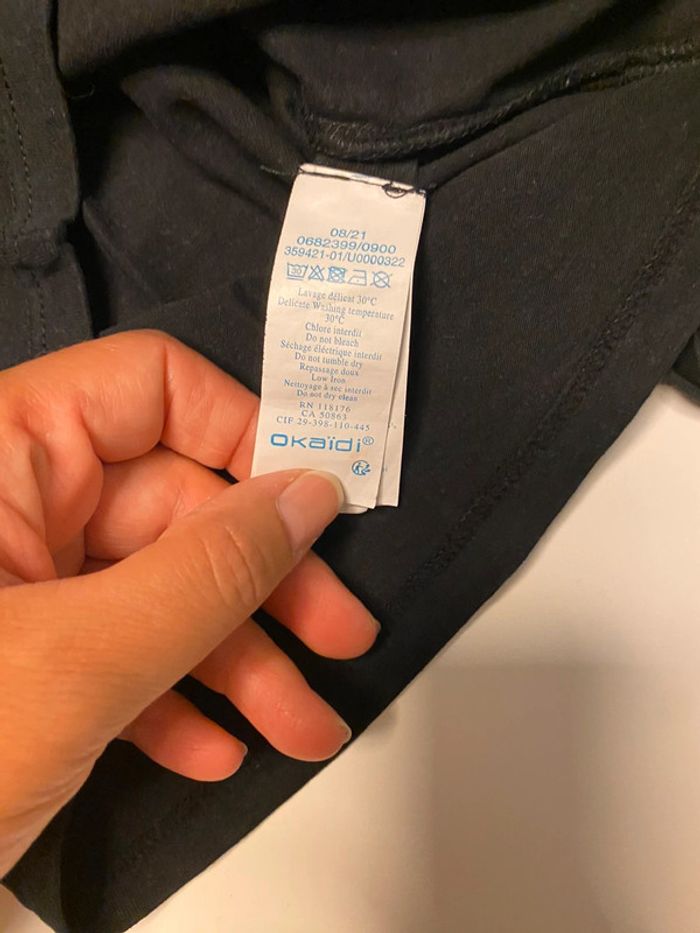 Tee shirt ML noir magic Neuf Okaïdi 12 ans - photo numéro 4