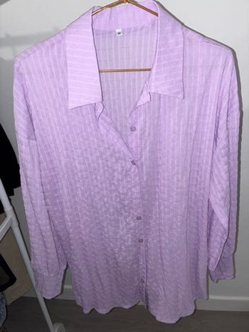 Chemise d’été lilas M