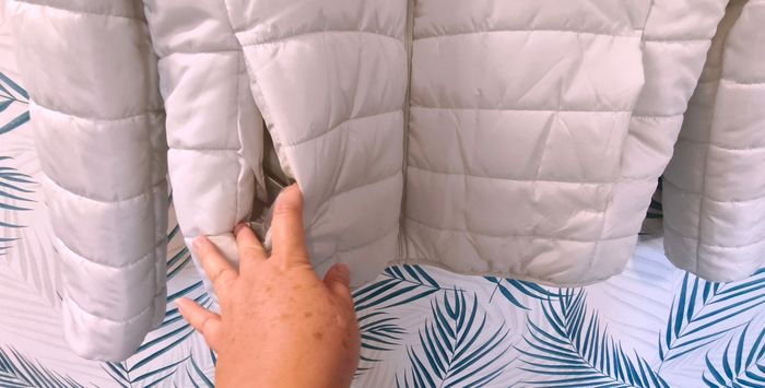 🌺 Doudoune légère - Gris pâle - In Extenso - 3XL (54/56) 🌺 - photo numéro 3