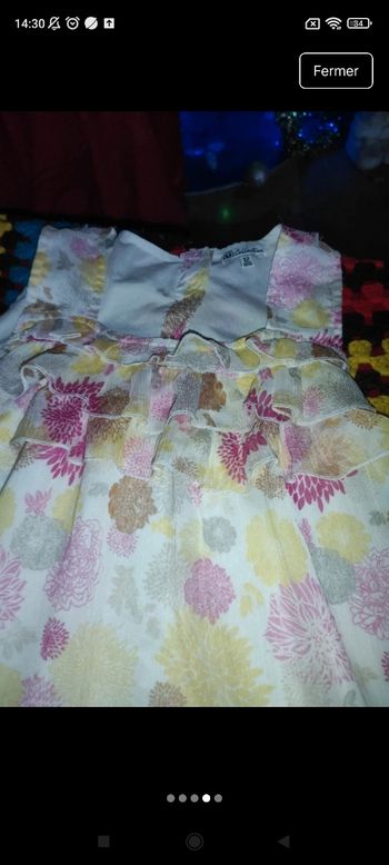 Très belle tunique longue fille e8