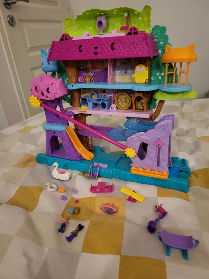 Polly pocket maison dans les arbres - photo numéro 2