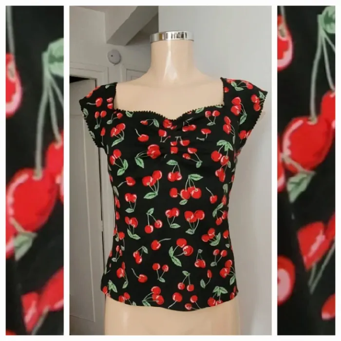 Bustier Hell Bunny Cherry Pie