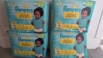 Couche Pampers premium protection T6 x120 couches