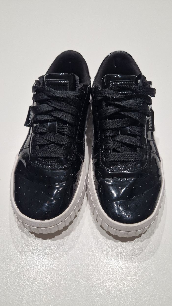 PUMA Cali Patent GS noir vernis taille 38 - photo numéro 7