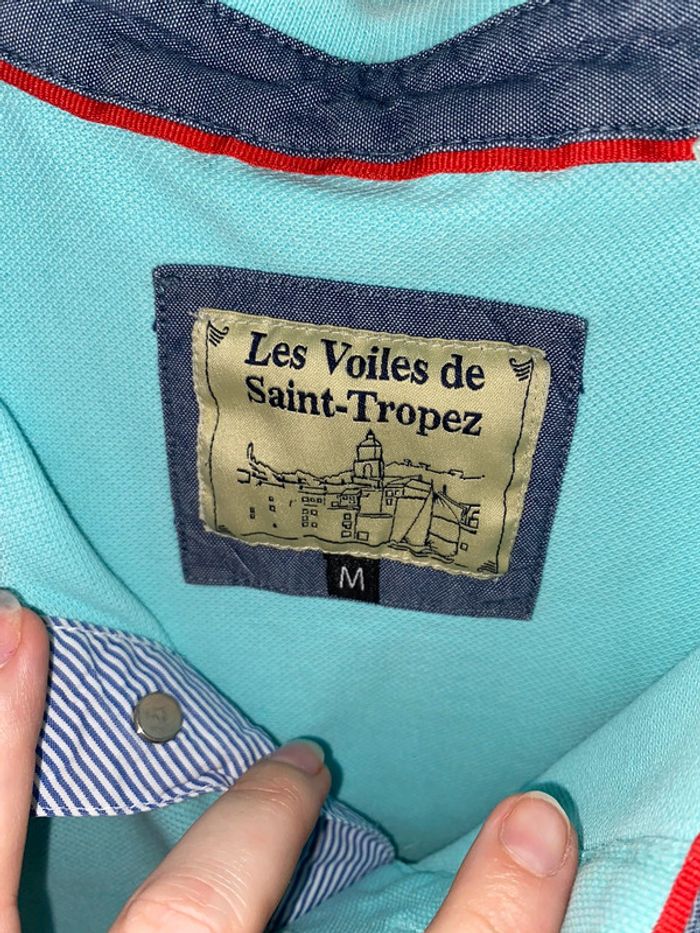 Polo homme les voiles de saint tropez taille M - photo numéro 4