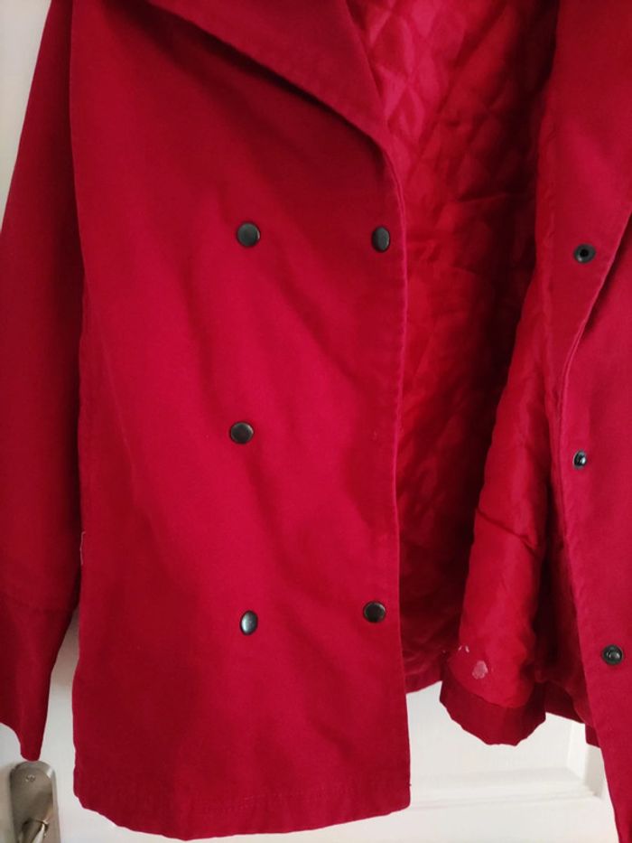 Manteau rouge - photo numéro 3