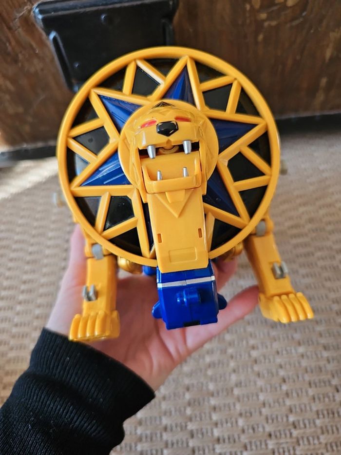 Megazord ninja storm power rangers bandai 2002 - photo numéro 19