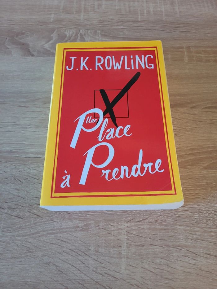 Livre "une place à prendre"