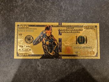 Billet OR à collectionner Marvel