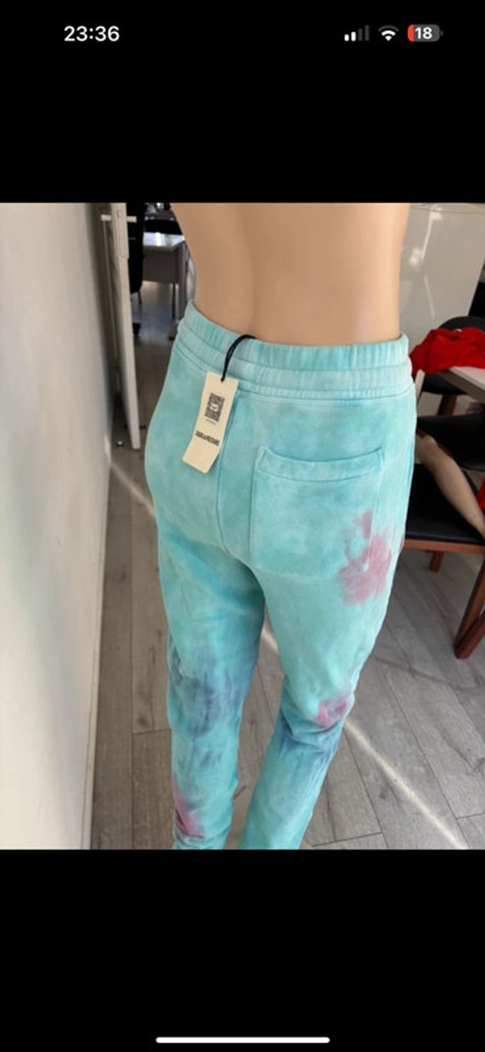 Jogging Zadig & Voltaire tie and dye – Neuf avec étiquette – Taille XS - photo numéro 8