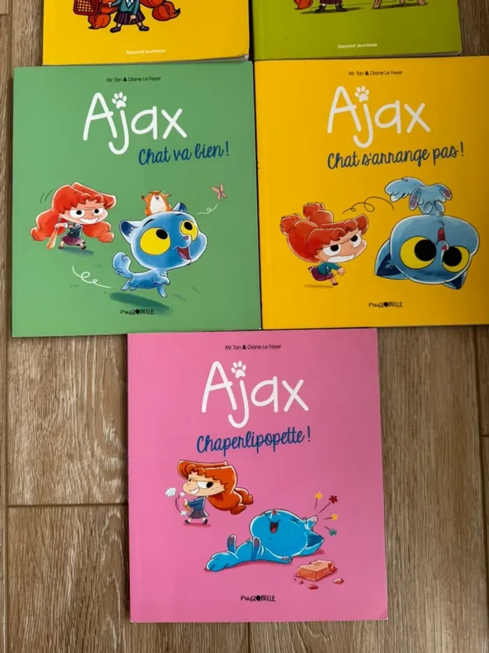 Lot livres mortelle Adèle et Ajax - photo numéro 3