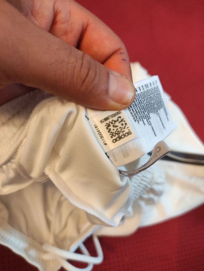 Short de foot Milan AC, Adidas Authentique Officiel taille Adulte S, Neuf - photo numéro 8