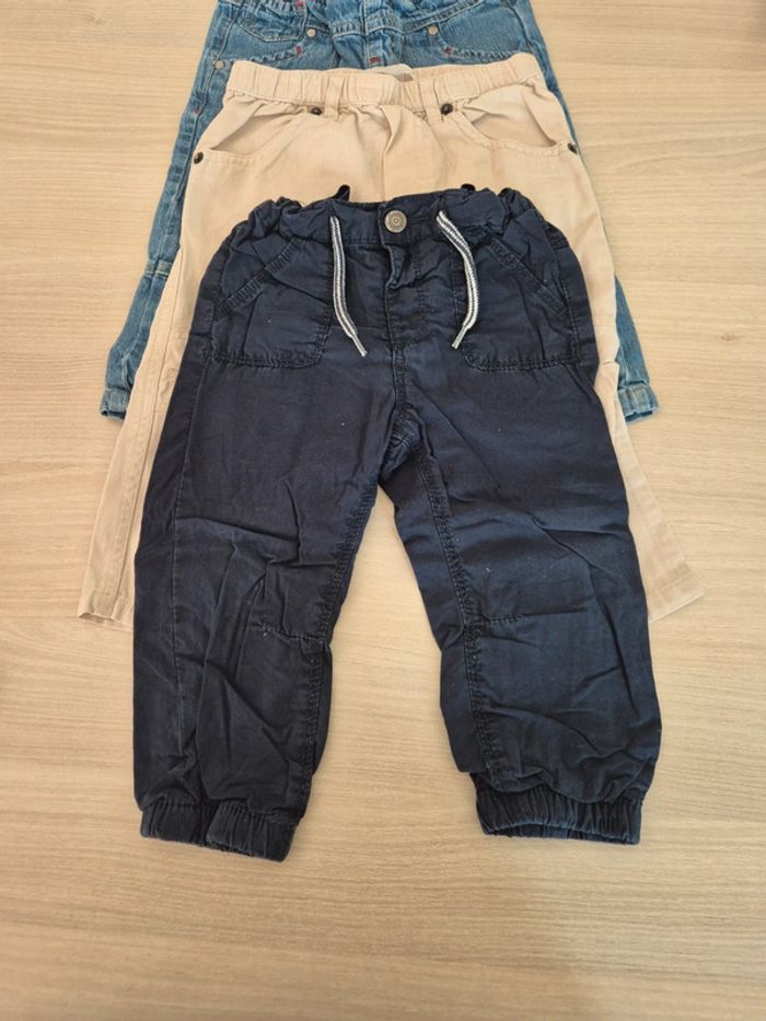 Lot de 4 pantalons garçon 18 mois - photo numéro 3