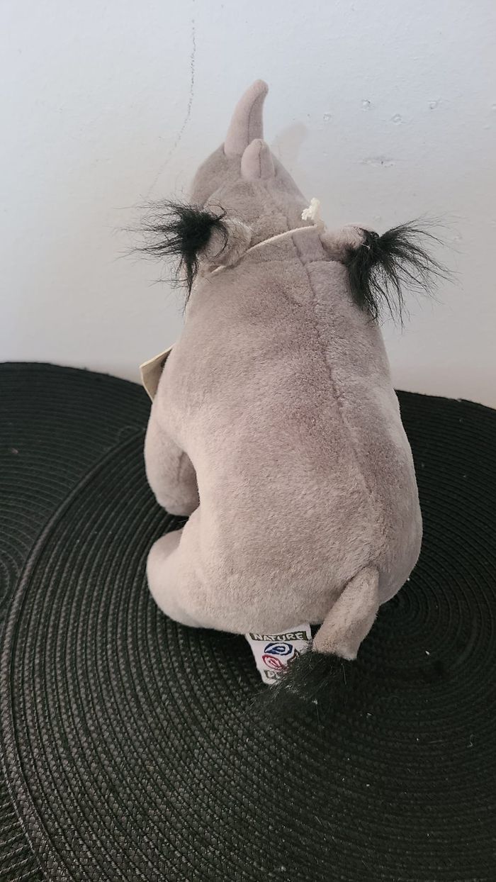 peluche rhinoceros nature planet doudou rhino - photo numéro 3