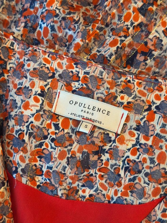 Robe longue fleurie multicolore Opullence Paris taille S - photo numéro 10