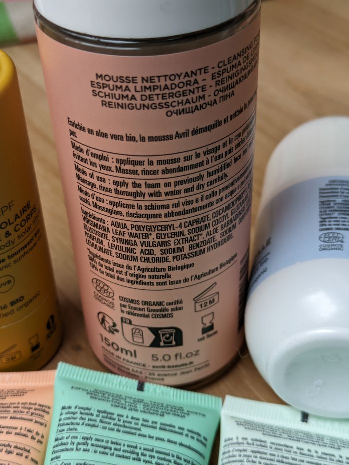 Lot de produits Avril neuf certifiés Bio - photo numéro 9