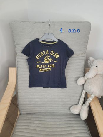 Tee shirt 4 ans