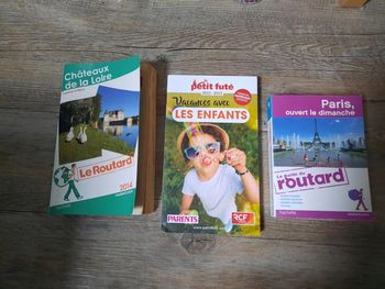 Lot de 3 livres Voyages
