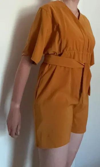 Combishort Tziganette couleur mangue