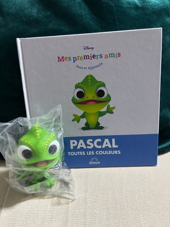 Figurine + Livre Pascal n 62 Mes Premiers Amis Disney Altaya