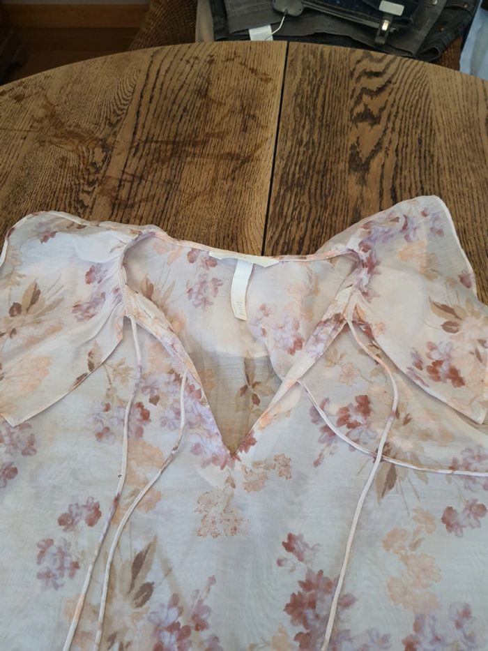 Jolie Blouse blanche fleuries H&M eur M - photo numéro 20