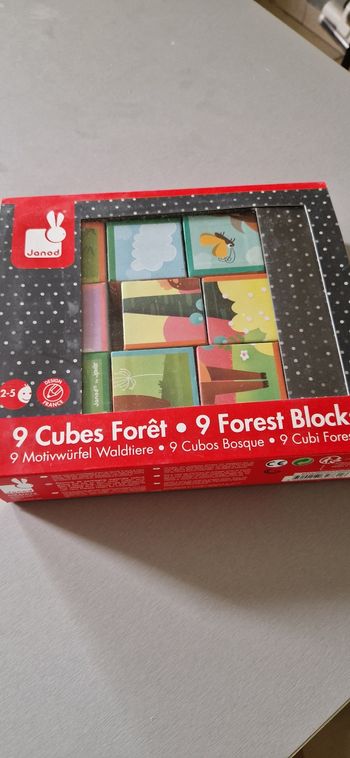 Cubes forêt