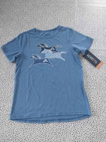 T-shirt équitation enfant Kerrits 🐎 respirant / cheval / Neuf étiqueté