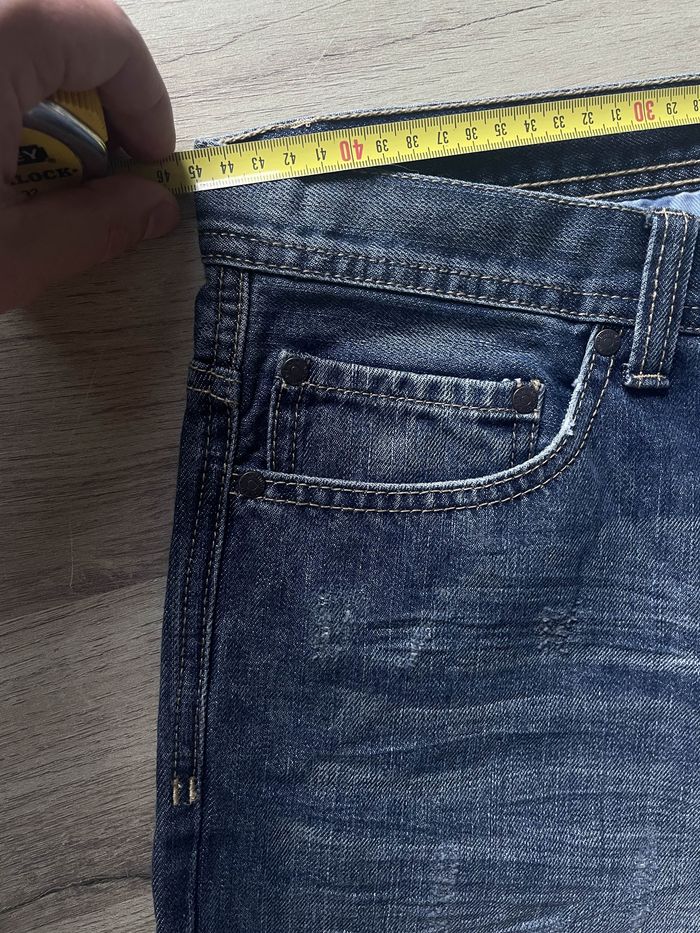 Jean Tex Regular neuf style usé – Taille XL (46 FR) - photo numéro 5