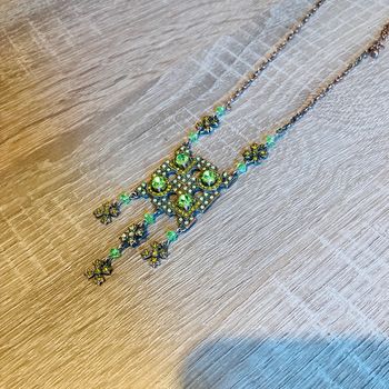 Collier vintage | vert 🌸