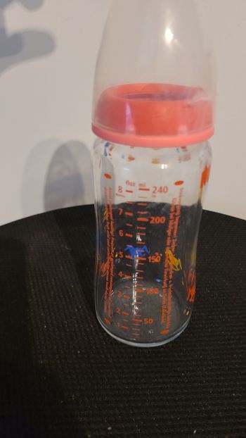 biberon motif cheval à bascule nuk