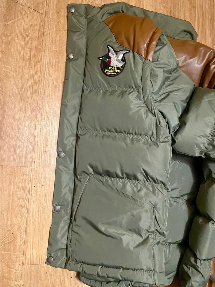 Doudoune chevignon homme kaki togs taille XL   Neuf avec étiquette - photo numéro 9