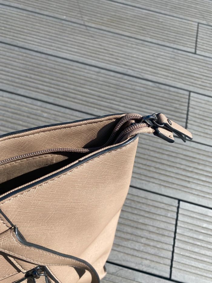 sac à main beige femme - photo numéro 6