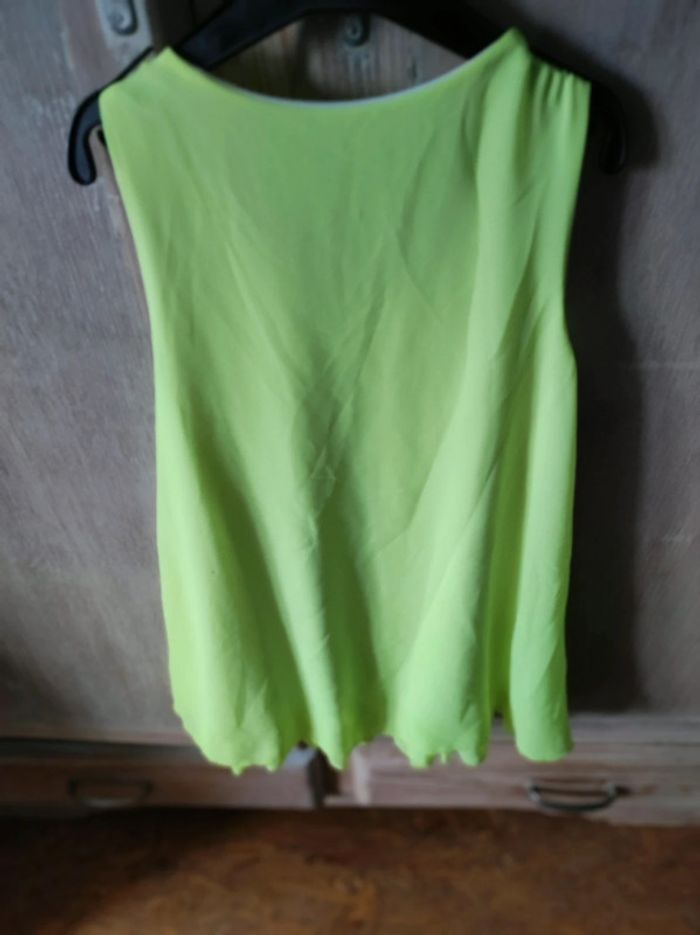 Petite robe licorne jaune fluo - photo numéro 3