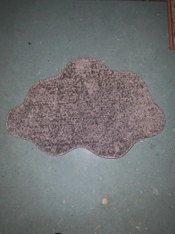 Tapis nuage Atmosphera  Poils gris