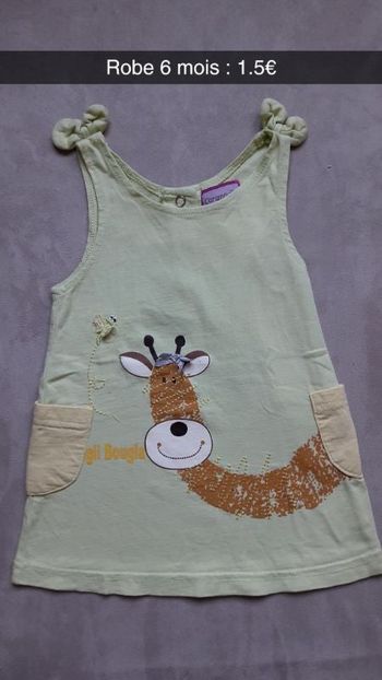 Robe 6 mois