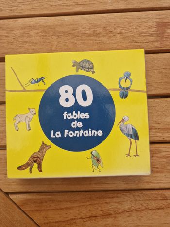 Coffret cds 80 fables de la fontaine