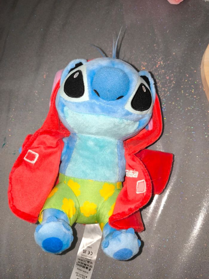 Peluche Stitch en peignoir - photo numéro 3