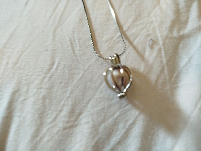 Chaine et pendentif vintage femme - photo numéro 2