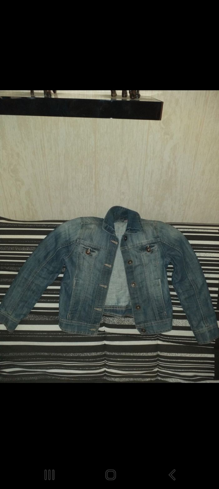 Veste en jean's bleue/ Gémo - photo numéro 5