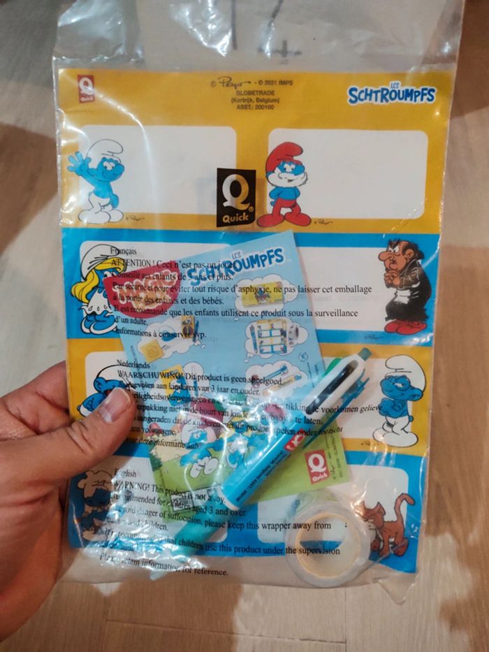 Figurine quick Schtroumpf - photo numéro 2