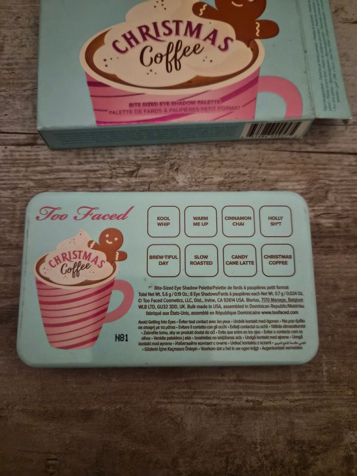 Palette christmas coffee Too faced - photo numéro 3