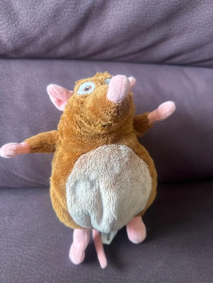 🐭 Super peluche souris du dessin animé « Ratatouille » Disney