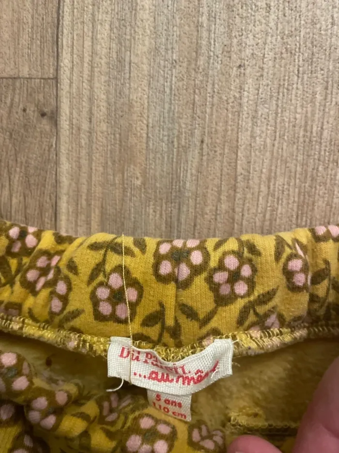 Pantalon moutarde Dpam - photo numéro 3