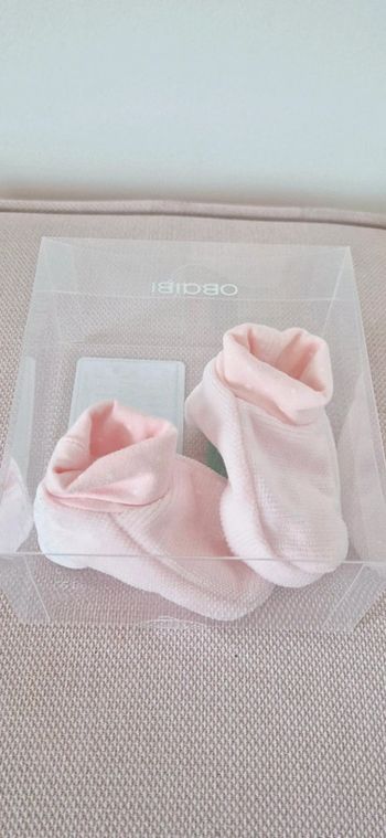 Chaussons Obaïbi 1-6 mois Fille