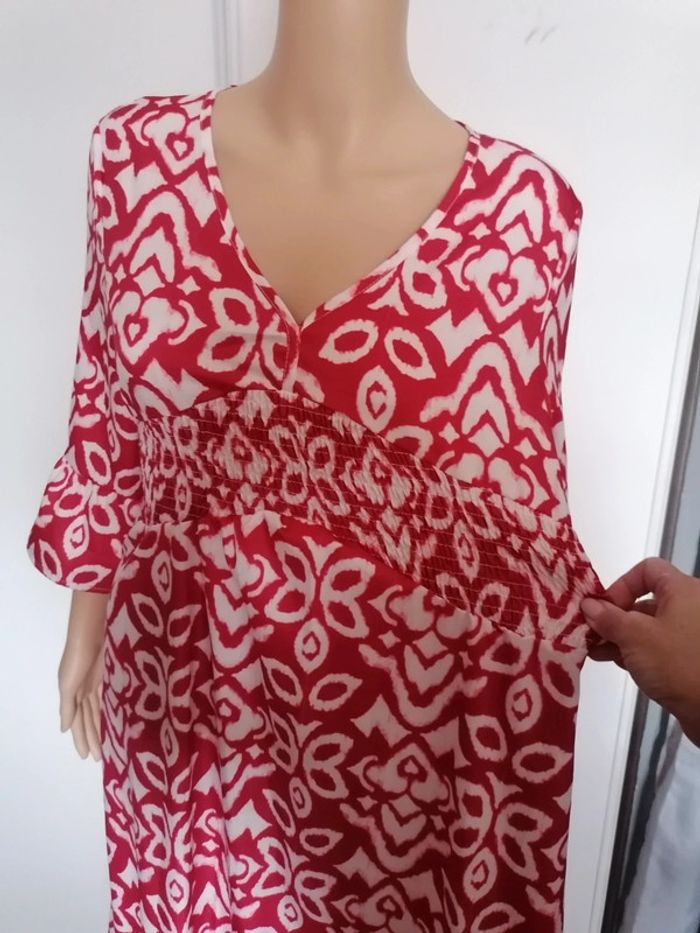 Longue robe rouge S - photo numéro 7