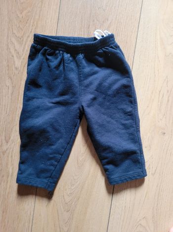 Pantalon molletonné 12 mois tbe