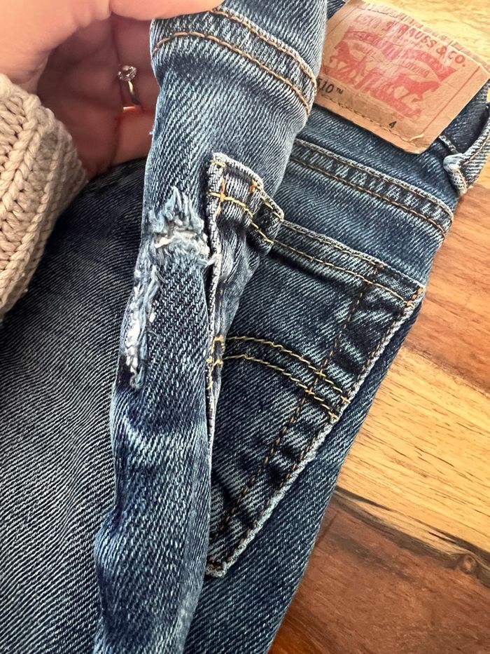Jean skinny Levis taille 4 ans - photo numéro 7