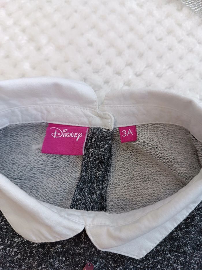 🔸Pull léger effet chemise Disney Princesses - 3A Fille🔸 - photo numéro 4